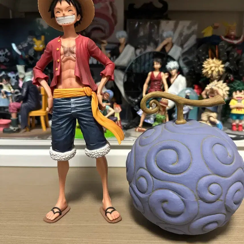 [BUNJANG] One Piece Luffy Gomu Gomu no Mi Figure / 원피스 루피 고무고무 열매 피규어