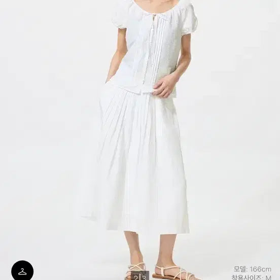 [BUNJANG] Uniqlo Linen Blend Tuck Long Skirt Black L / 유니클로 리넨블렌드턱롱스커트(치마길이75~79cm) 블랙 L 새상품