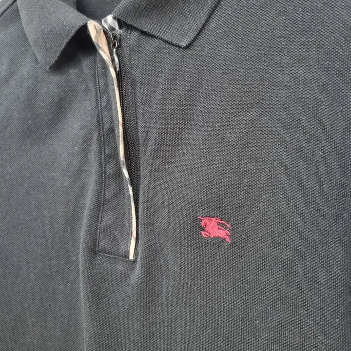 [BUNJANG] Burberry Long Sleeve Polo Shirt / 버버리 카라 긴팔 티셔츠