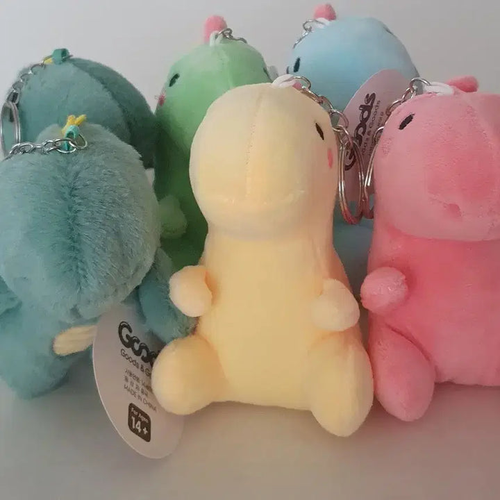 [BUNJANG] Dinosaur Plush Keychain New / 개당가격)공룡 인형 키링 새상품