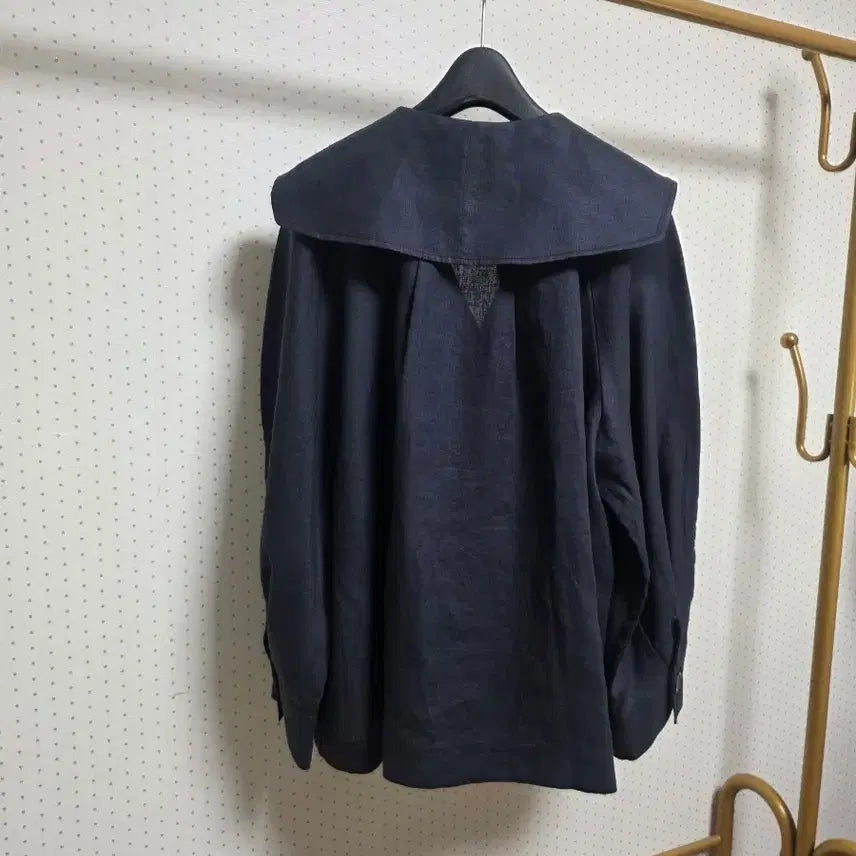 [BUNJANG] Karl Lagerfeld Navy 100% Wool Jacket (New) / 칼라거펠트 마자켓77~88사이즈(새상품)