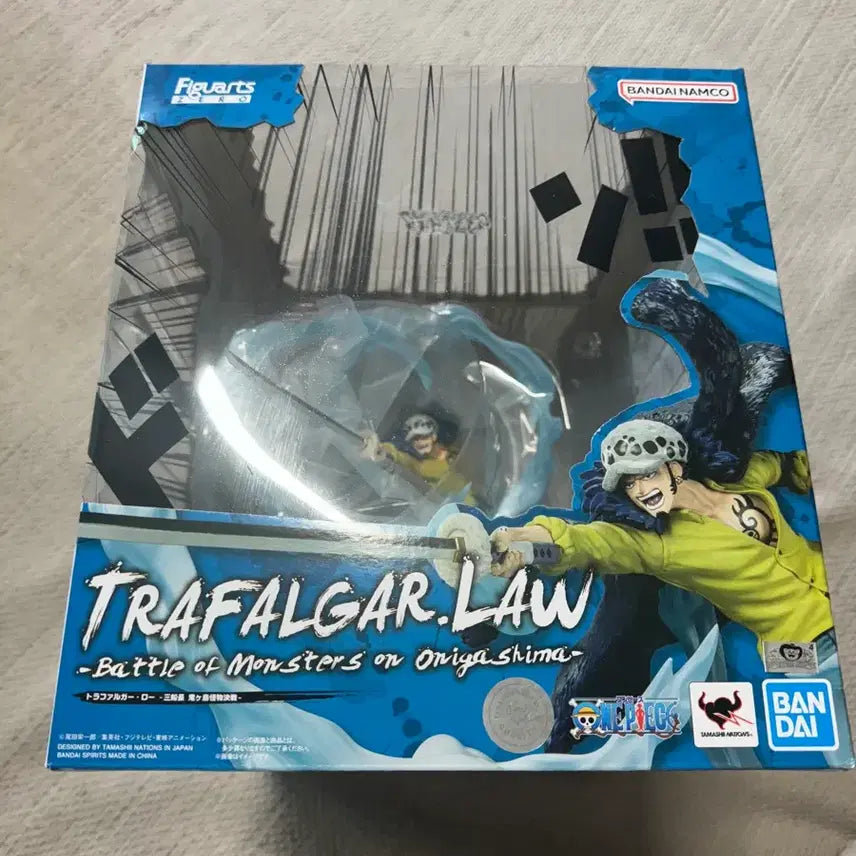 [BUNJANG] Bandai Figuarts Zero Monkey D. Luffy Trafalgar Law Figure / (판매) 원피스 아츠제로 피규아츠 로우