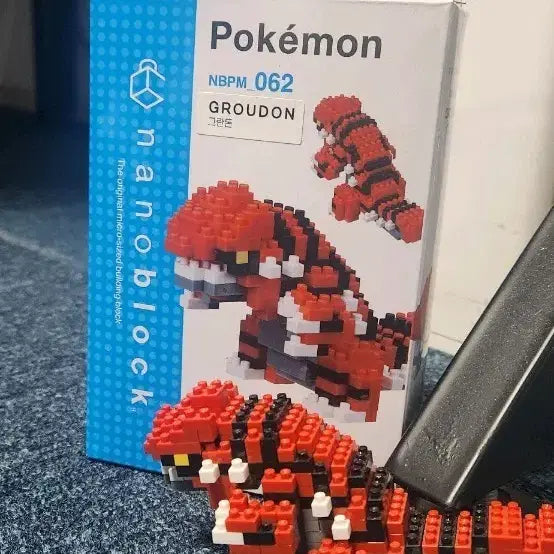 [BUNJANG] Pokemon Nanoblock Groudon / 포켓몬 나노블럭 그란돈