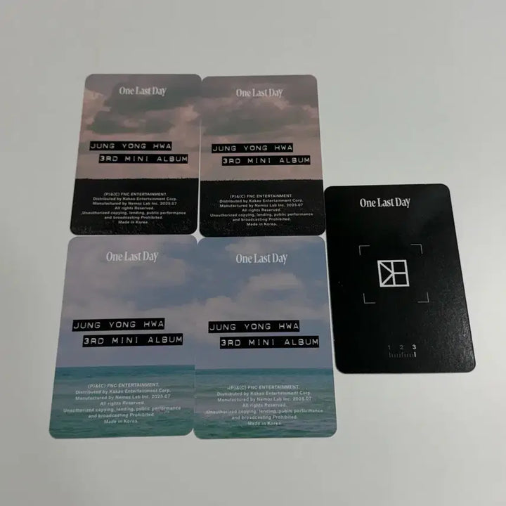 [BUNJANG] CNBLUE Jung Yong Hwa Album Photocard / 씨엔블루 CNBLUE 정용화 앨범 포카 일괄