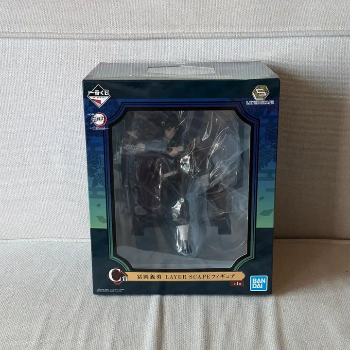 [BUNJANG] Demon Slayer: Kimetsu no Yaiba Giyu Layer Scape C Figure (Sealed) / (미개봉) 귀멸의칼날 LAYER SCAPE 병풍 기유 c상 피규어