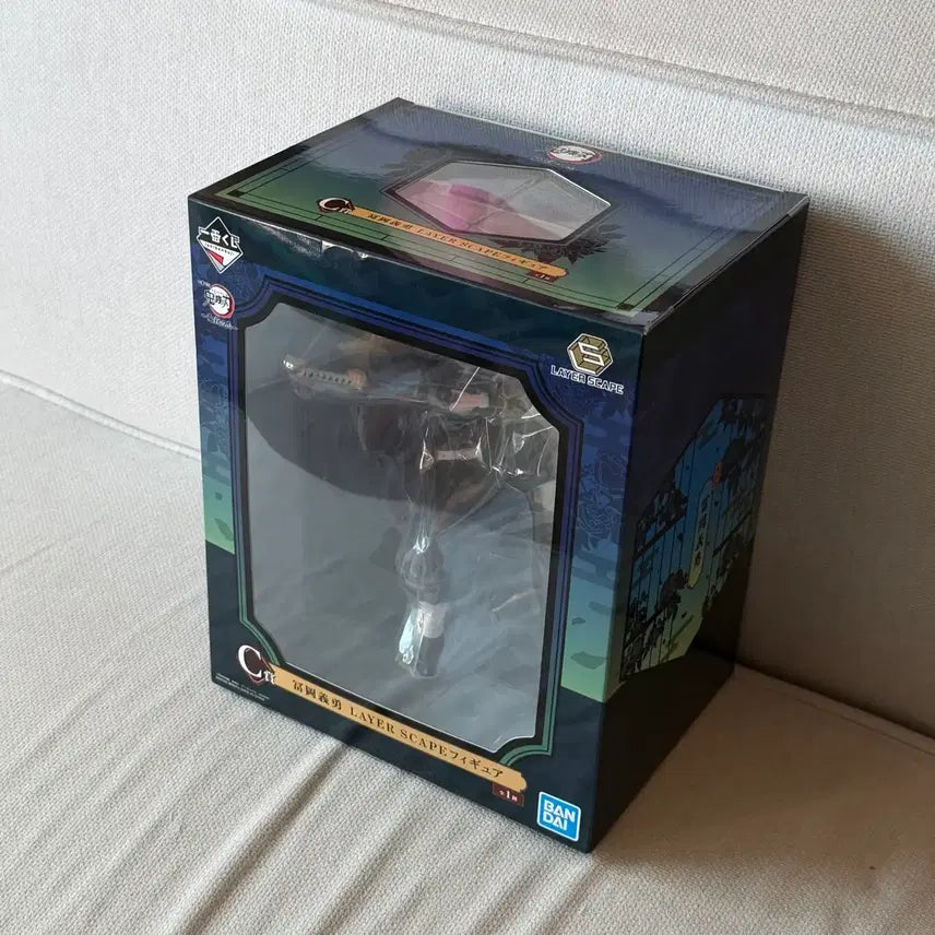 [BUNJANG] Demon Slayer: Kimetsu no Yaiba Giyu Layer Scape C Figure (Sealed) / (미개봉) 귀멸의칼날 LAYER SCAPE 병풍 기유 c상 피규어