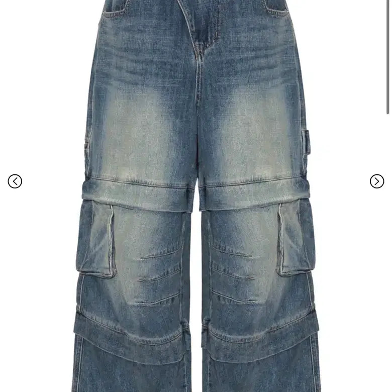 [BUNJANG] Titan Exhaust Denim Pants Blue / (2) 타이탄 배기 데님 팬츠 블루