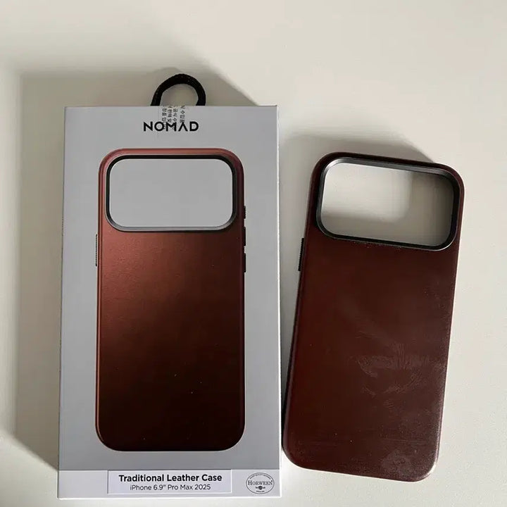 [BUNJANG] Nomad Leather Case iPhone 17 Pro Max / 노마드 레더 케이스 아이폰 17프로맥스