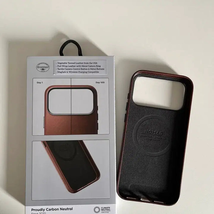 [BUNJANG] Nomad Leather Case iPhone 17 Pro Max / 노마드 레더 케이스 아이폰 17프로맥스
