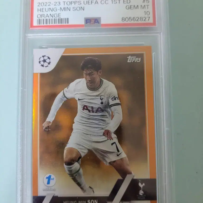 [BUNJANG] Son Heung-min 25th Anniversary Limited Edition PSA 10 Card / 손흥민 25한정 psa10 손흥민 카드