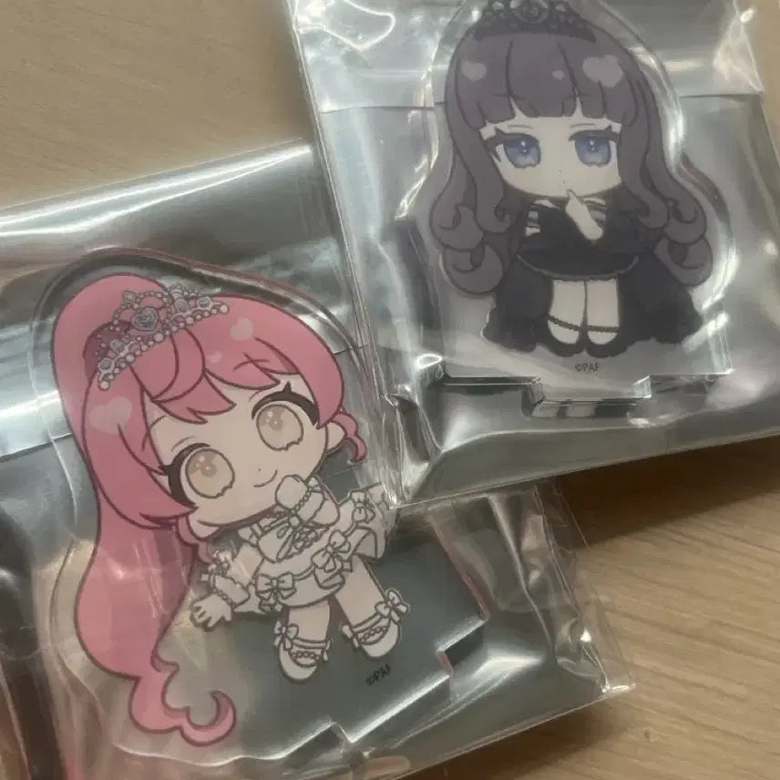 [BUNJANG] Pripara Aroma Mikami &amp; Mikan Shiratama "Aromageddon" Acrylic Stand Bundle Set / 프리파라 아로마 미카 미캉 가로마겟돈 아로마겟돈 eeo 아크릴스탠드 일괄