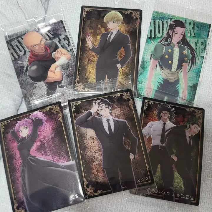 [BUNJANG] Hunter x Hunter Itajiki Card Set (6 Types) Bundle / 헌터헌터 헌헌 이타쟈가 이타자가 카드 6종 일괄