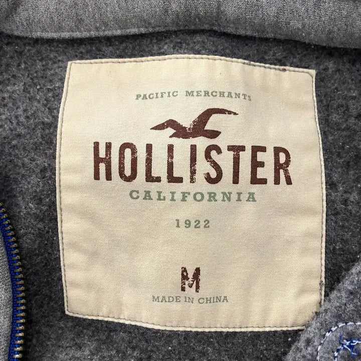 [BUNJANG] Hollister Grey Zip-Up Hoodie / 168 홀리스터 후드집업