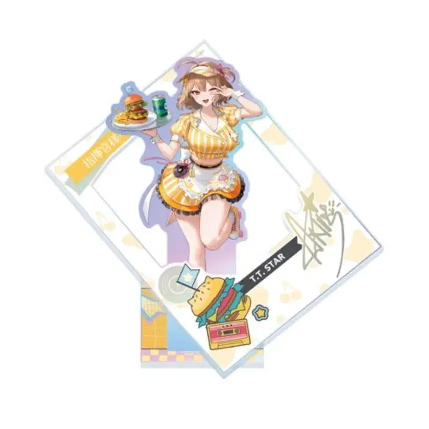 [BUNJANG] Goddess of Victory: Nikke Tower Records Cafe Aurora Acrylic Standee / 새상품)니케 타워레코드 까페 콜라보 Pop+Frame 오로라 아크릴