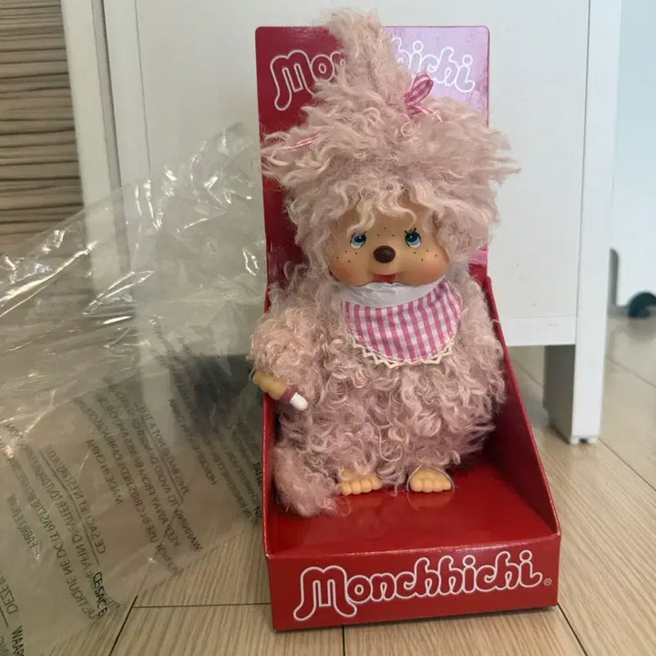 [BUNJANG] Monchhichi Mokomoko Curly Monchhichi Plush / 택포 새상품!) 몬치치 모코모코 곱슬 몬치치