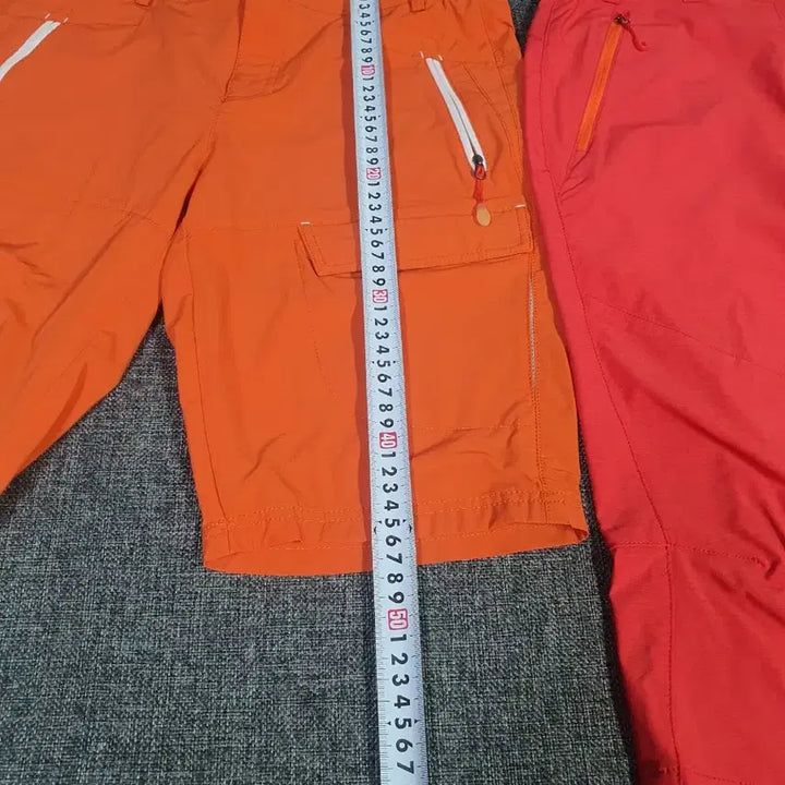 [BUNJANG] Praus Montbell Functional Shorts (Orange/Red) - Set of 2 / PRAUS 몽벨&
