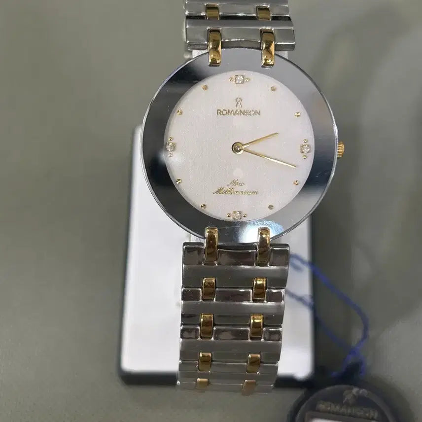 [SOLD OUT] 로만손 23k 도금 빈티지 남성 시계
