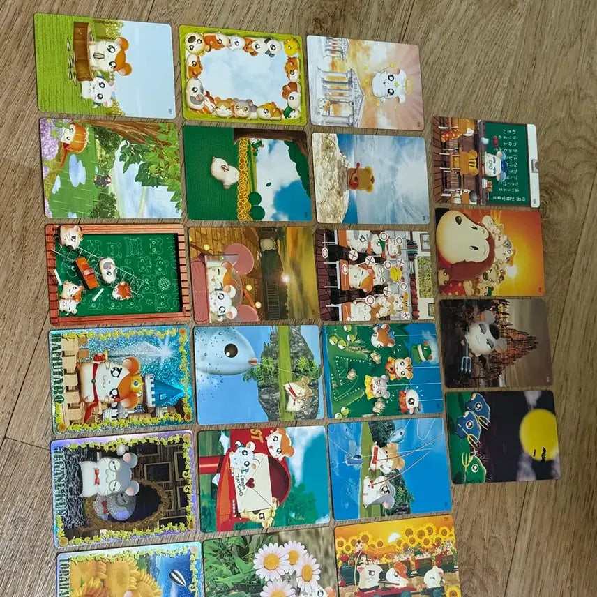 [BUNJANG] Hamtaro Classic Photocards Bundle Set (22 pcs) / (일괄) 방가방가 햄토리 고전 포토카드 22장