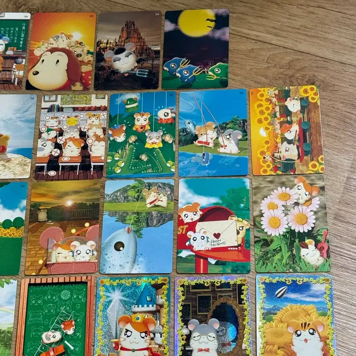 [BUNJANG] Hamtaro Classic Photocards Bundle Set (22 pcs) / (일괄) 방가방가 햄토리 고전 포토카드 22장