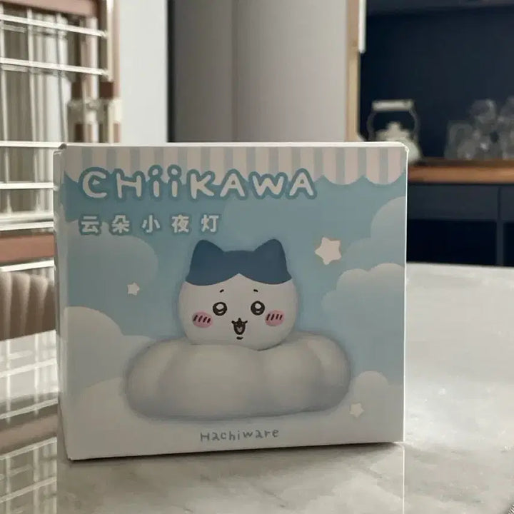 [BUNJANG] Chiikawa Hachiware Cat Cloud Mood Lamp (Sealed) / 먼작귀 치이카와 하치와레 가르마 고양이 구름 무드등 미개봉