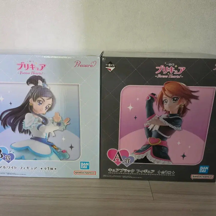 [BUNJANG] Pretty Cure Ichiban Kuji Figure Set A &amp; B (Cure Black, Cure White) / 프리큐어 이치방쿠지 피규어 A상 B상 블랙 화이트
