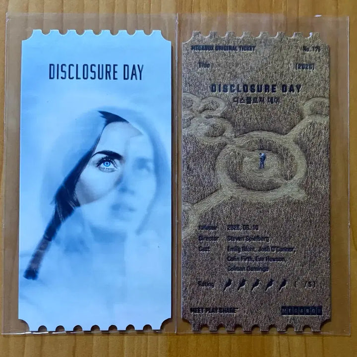 [BUNJANG] Disclosure Day Original Ticket / 디스클로저 데이 오리지널 티켓