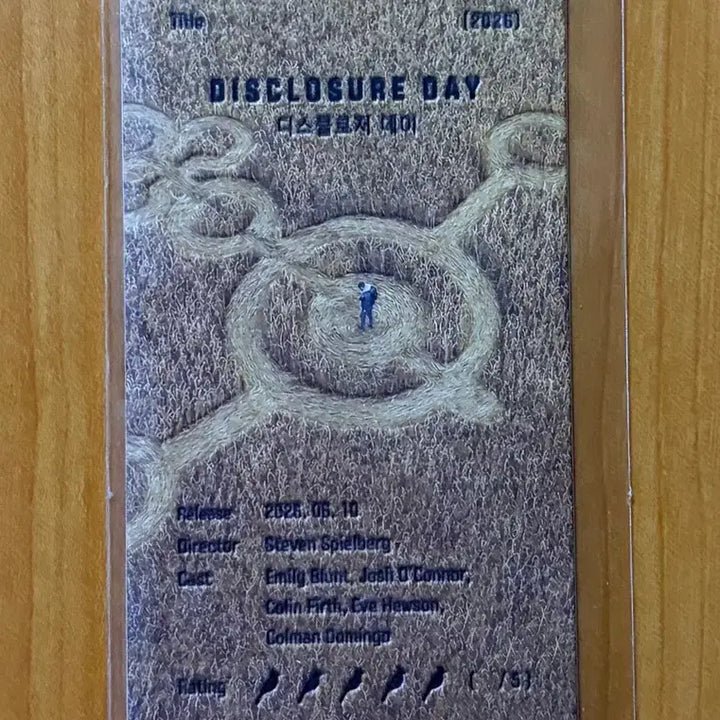 [BUNJANG] Disclosure Day Original Ticket / 디스클로저 데이 오리지널 티켓