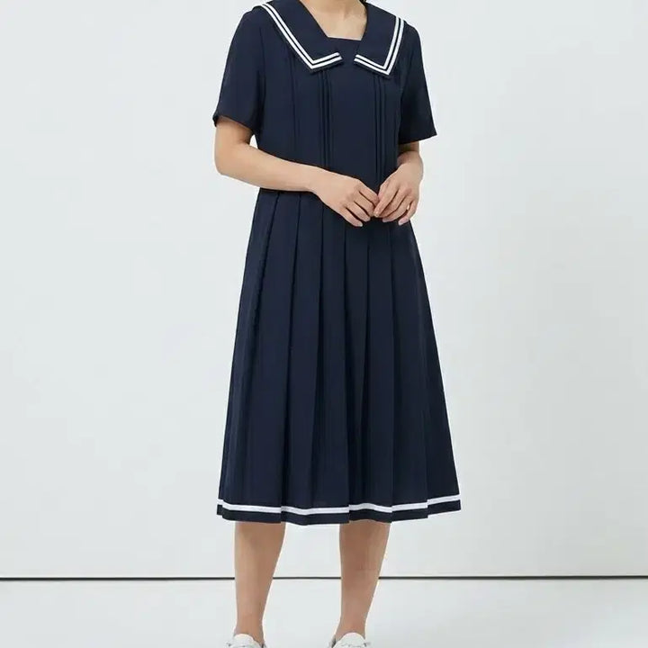 [BUNJANG] Studio Tomboy Sailor Pleats Dress / [F]스튜디오톰보이 세일러 플리츠 원피스