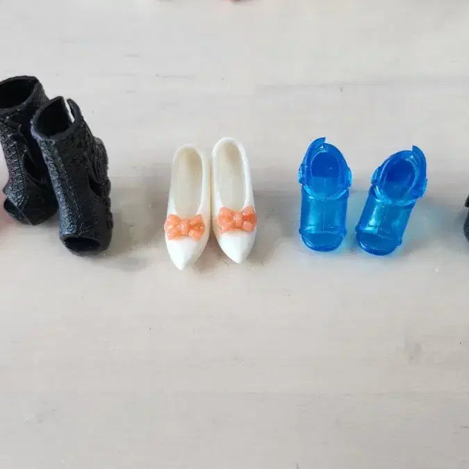 [BUNJANG] Barbie Doll Shoe Set (5 Pairs) / 바비인형 힐발 신발 세트 5