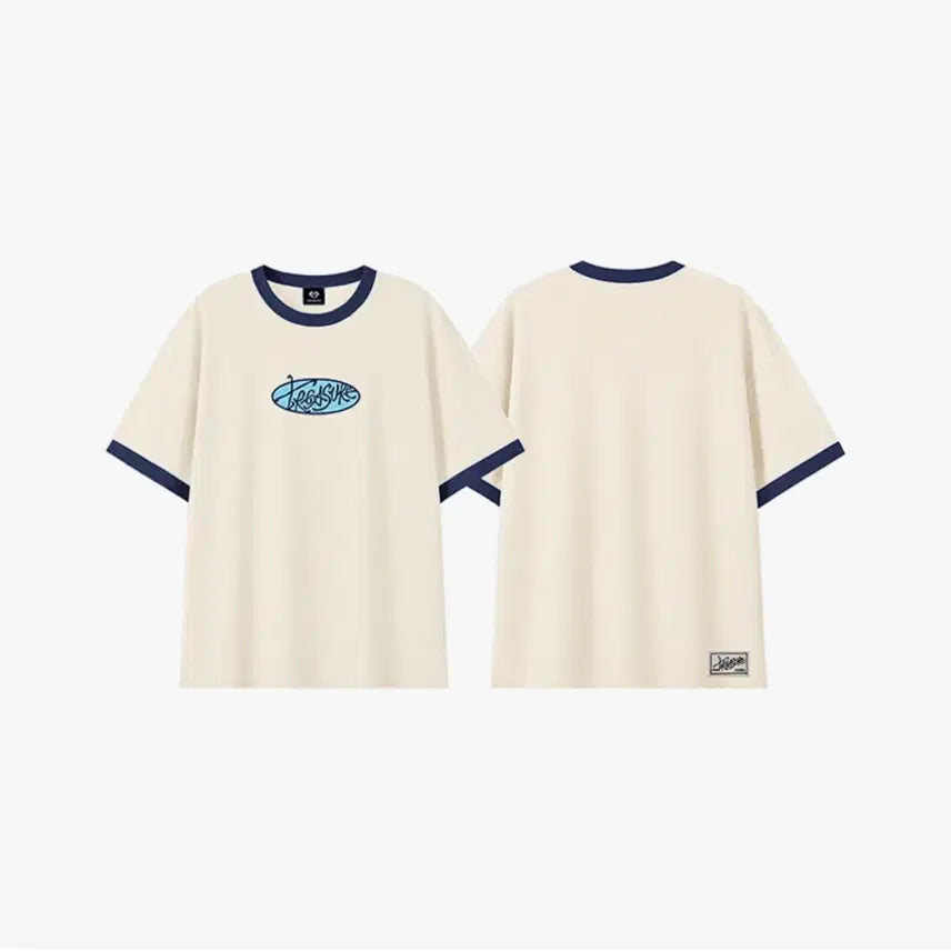 [BUNJANG] TREASURE Cream T-Shirt XL Haruto Photocard Bundle / [미개봉] 트레저 크림 티셔츠 XL 급처