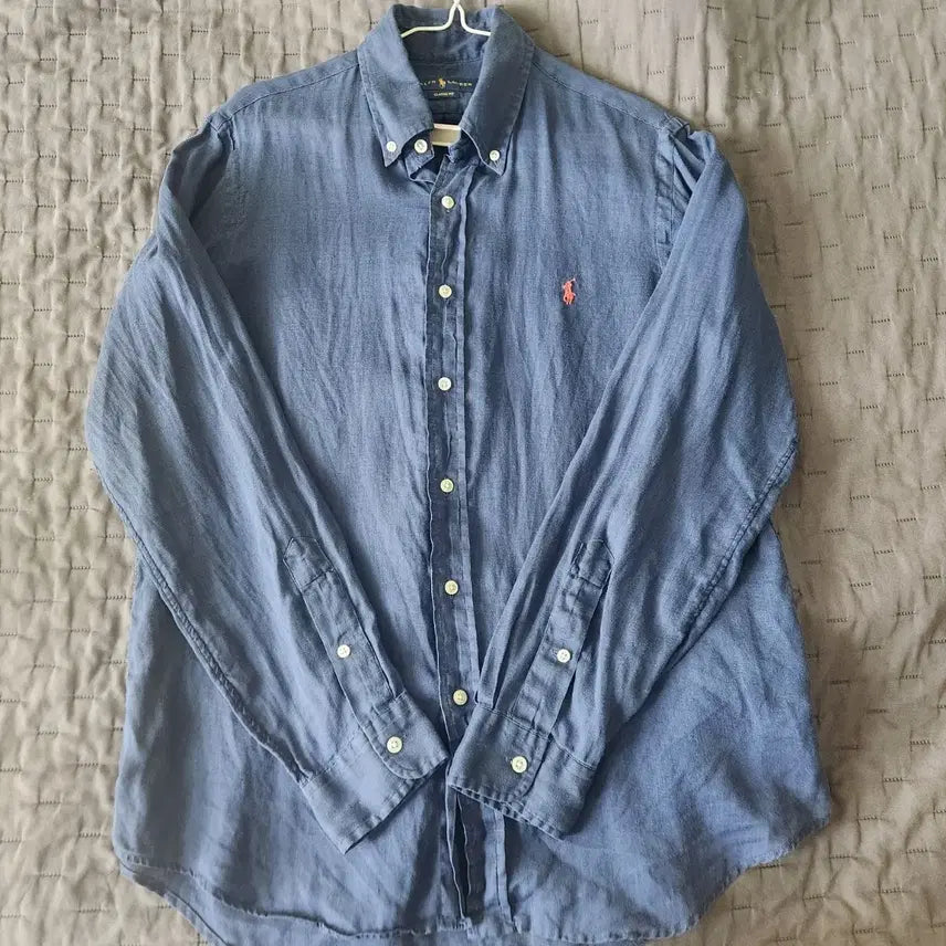 [BUNJANG] Polo Ralph Lauren Linen Shirt / 폴로 랄프로렌 린넨 셔츠