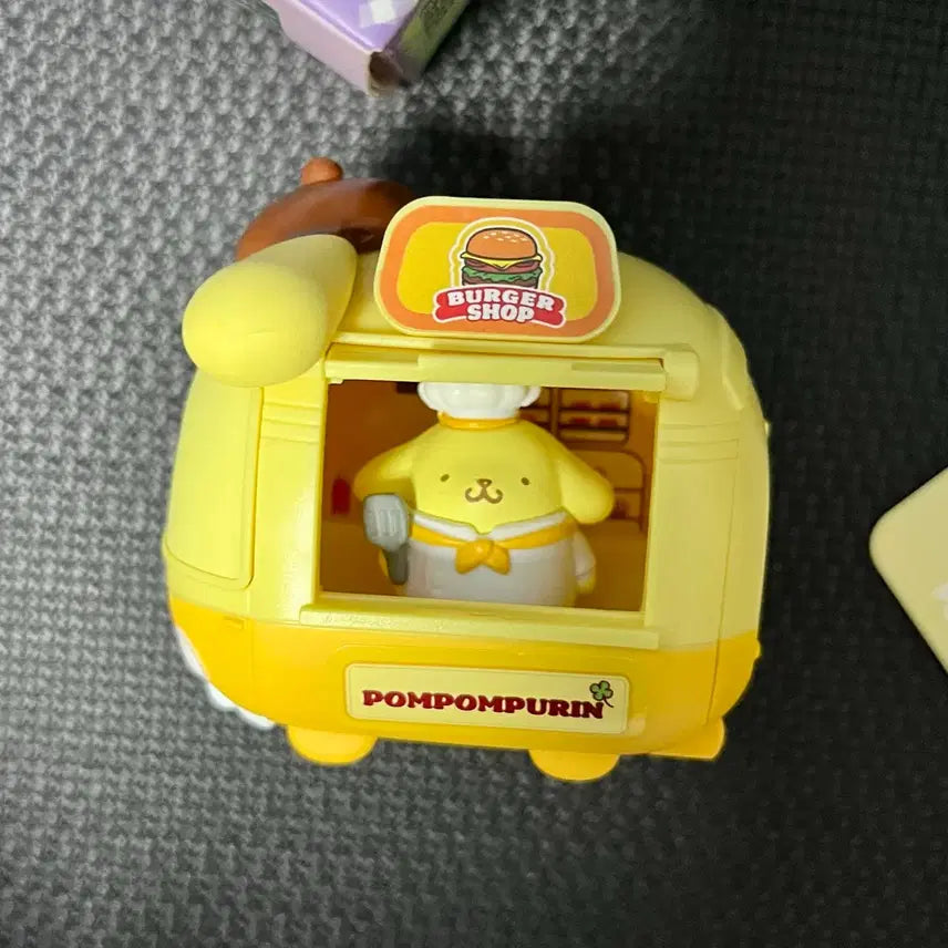 [BUNJANG] Sanrio Pompompurin Food Truck Figure / 산리오 폼폼푸린 푸드트럭 피규어