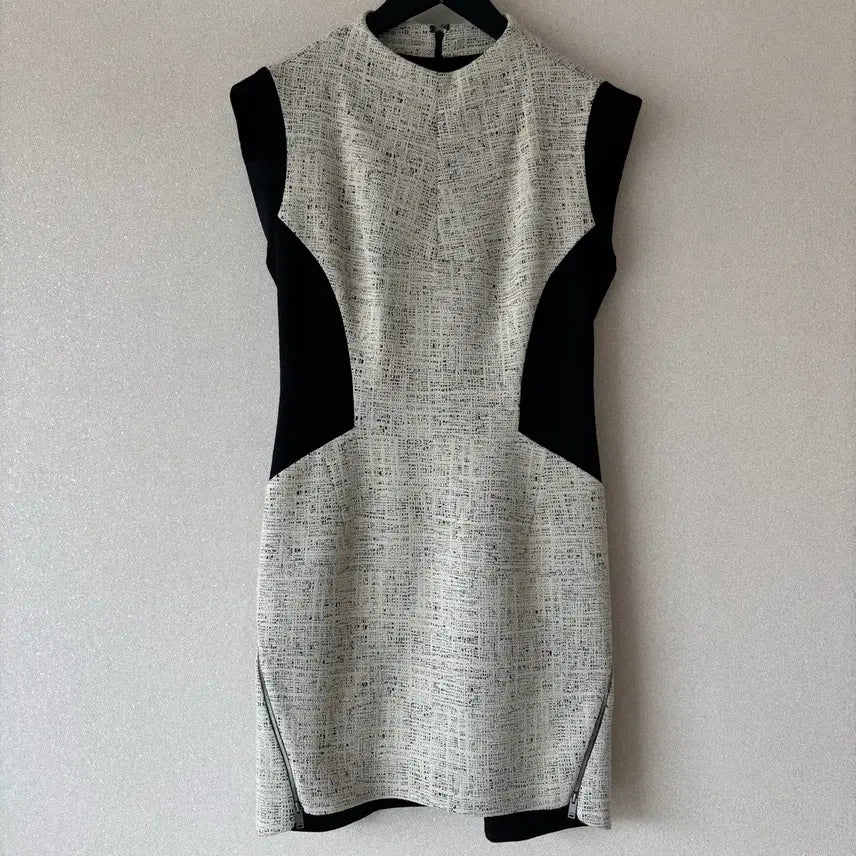 [BUNJANG] Time Color Block One-Piece Dress Size 55 / Time 컬러블럭 원피스 55사이즈