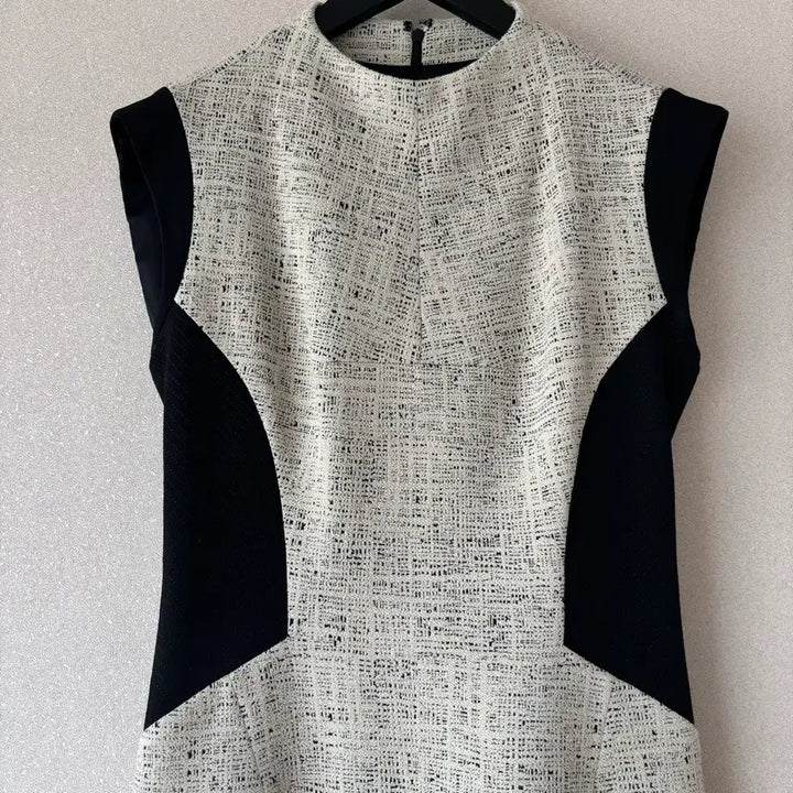 [BUNJANG] Time Color Block One-Piece Dress Size 55 / Time 컬러블럭 원피스 55사이즈