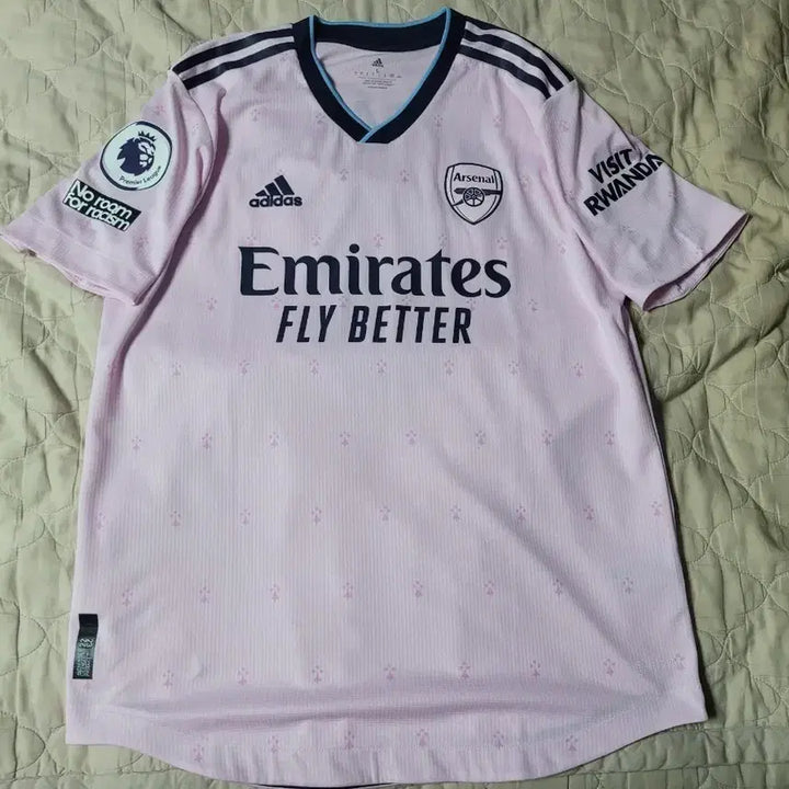 [BUNJANG] Adidas Arsenal FC 22-23 Season Third Pink Authentic Odegaard Jersey / 아디다스 아스날 FC 22-23 시즌 써드 핑크 어센틱 외데고르 유니폼
