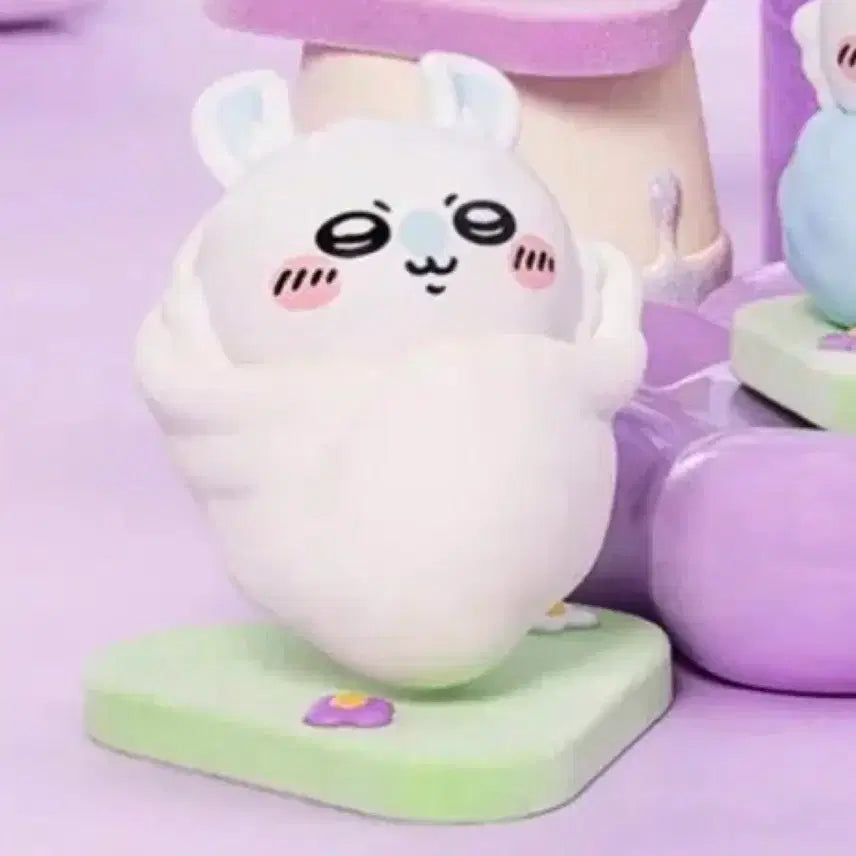 [BUNJANG] Chiikawa Momonga Pyukky Pouch / 먼작귀 모몽가 투성이 피규어 포대기