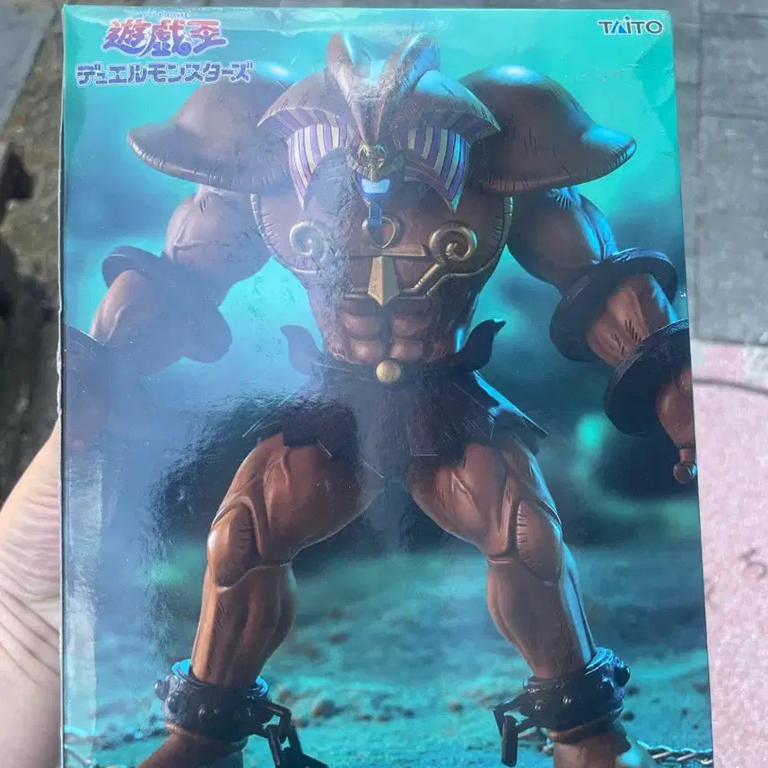 [BUNJANG] Taito Yu-Gi-Oh! Sealed Exodia Cable Holder Figure (Unsealed) / [미개봉] 유희왕 봉인된 엑조디아 피규어