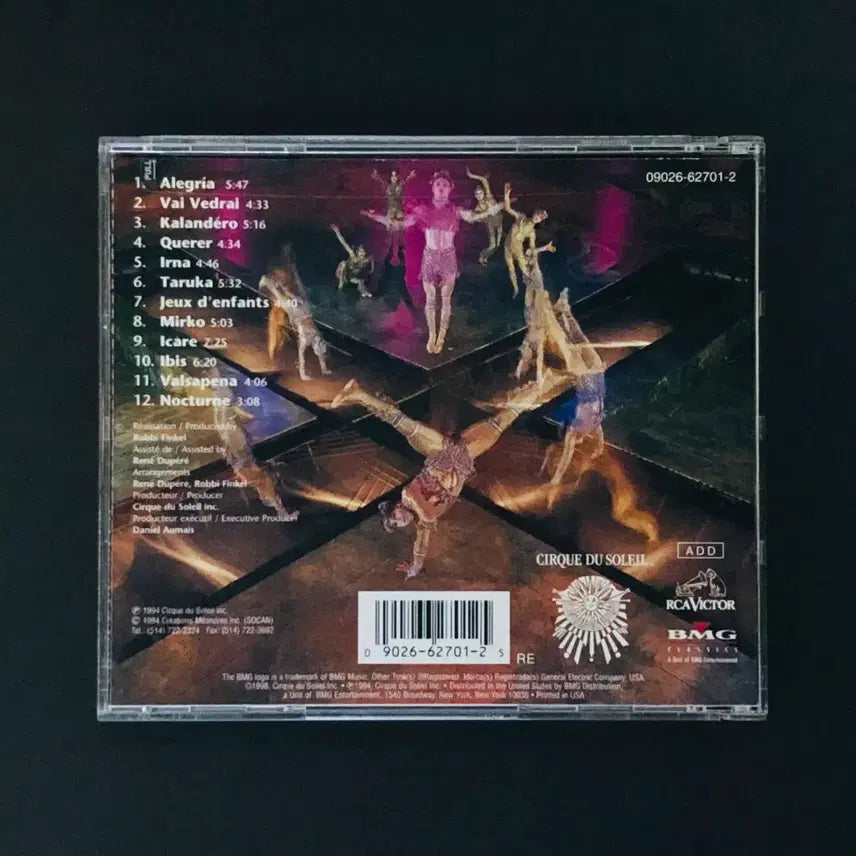 [BUNJANG] Cirque Du Soleil Alegria CD / [CD중고] 태양의 서커스 (Cirque Du Soleil)