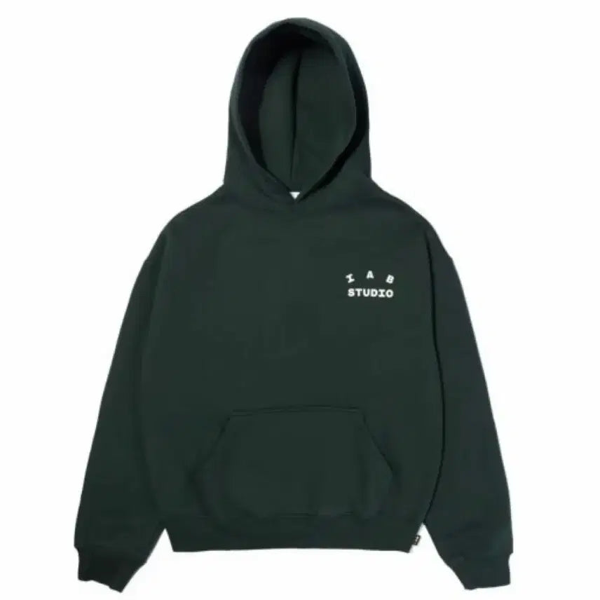 [BUNJANG] IAB Studio Deep Green Hoodie / 아이앱 딥그린 후드티