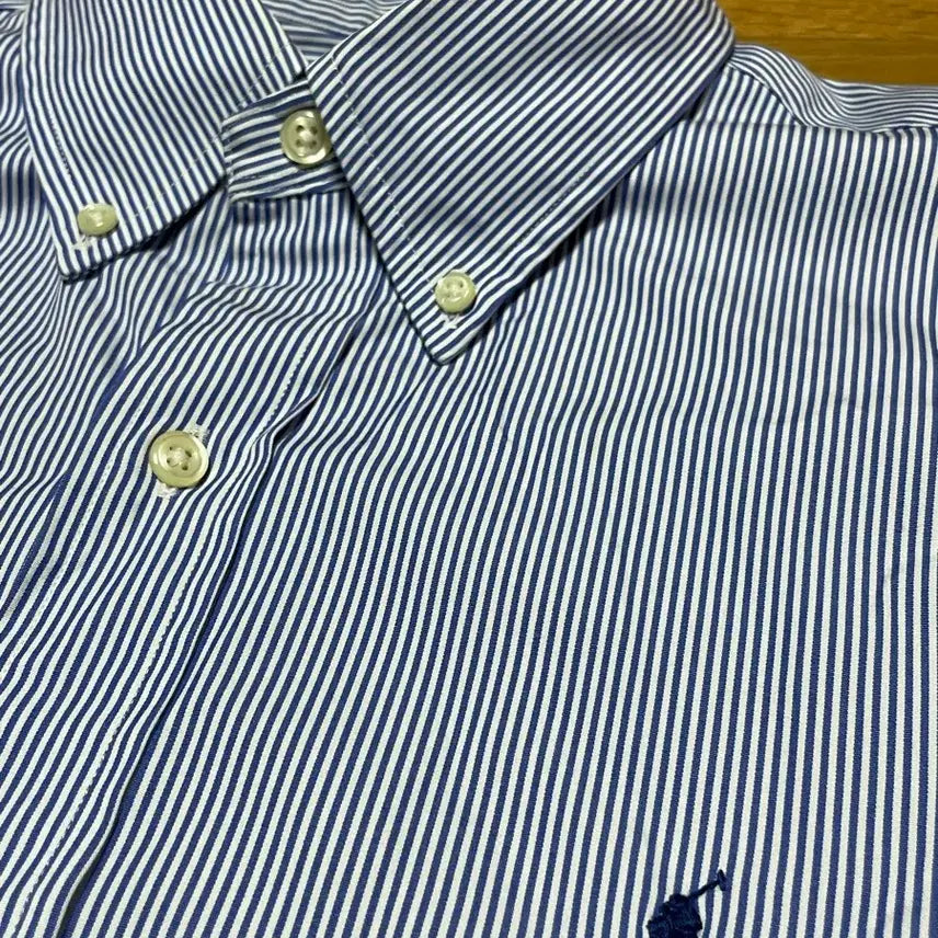 [BUNJANG] Polo Ralph Lauren Striped Poplin Shirt / 폴로 백화점판 스트라이프 포플린 셔츠