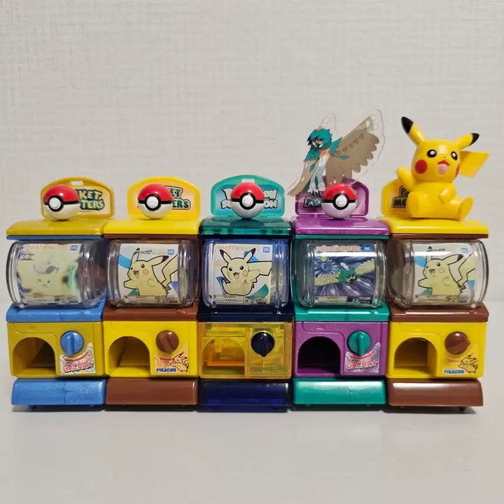 [BUNJANG] Pokemon Classic Gachapon Machine Set (5 Types) / 포켓몬스터 고전 가챠머신 5종 판매합니다