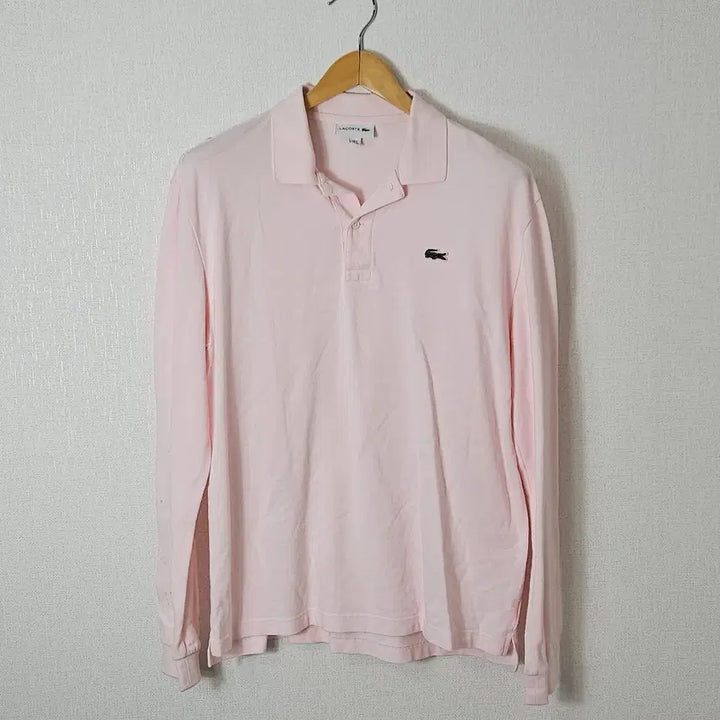[BUNJANG] Lacoste French Regular Fit Long Sleeve Basic Polo Shirt XL (105) / 라코스테 프렌치 레귤러핏 긴팔 카라티 롱슬리브 베이직 폴로 XL 105