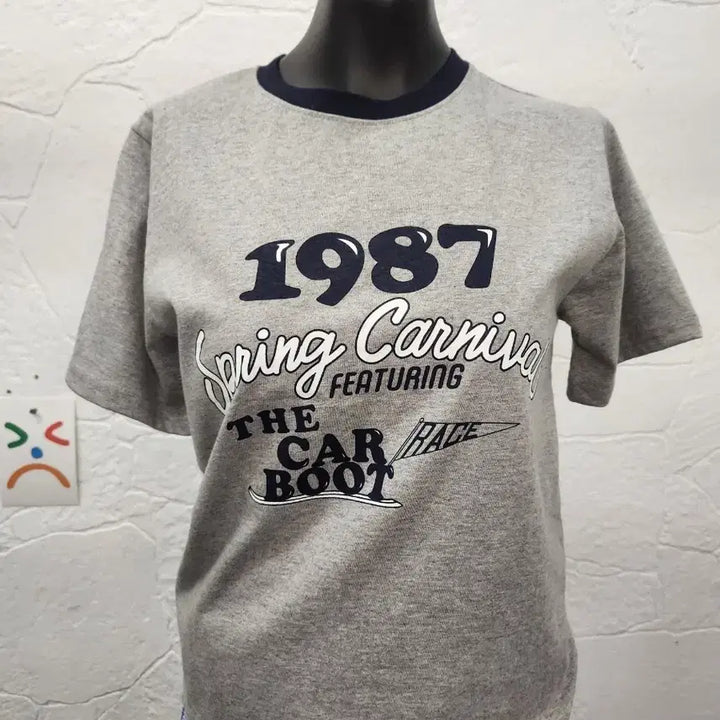 [SOLD OUT] 레터링크롭 반팔티 (새상품)