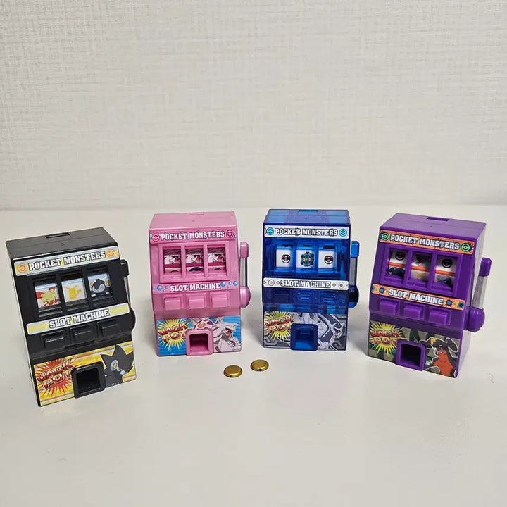 [BUNJANG] Pokemon Slot Machine Set / 포켓몬스터 슬롯머신 4종 판매합니다