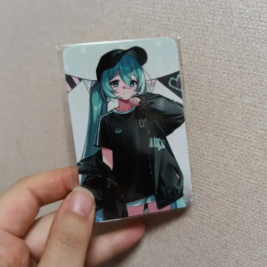 [BUNJANG] SPAO Friends Hatsune Miku Team Photocard / 스파오 프렌즈 특전 팀 하츠네 미쿠 포카 포토카드