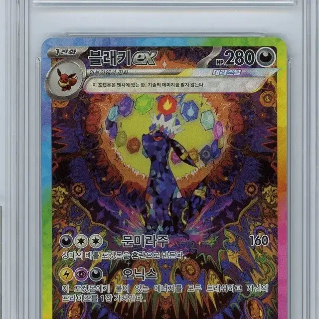 [BUNJANG] Blackie EX SAR BRG 10 Graded Card / 블래키ex sar BRG10등급