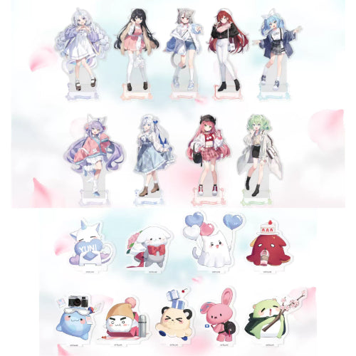 [BUNJANG] Stellive Spring Blossom Date Acrylic Standee Bundle Set / 스텔라이브 봄빛데이트 아크릴 일괄