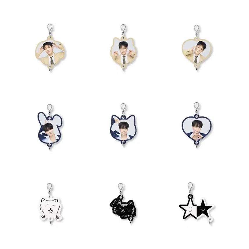 [BUNJANG] NCT Dream Jaemin Jeno Star Keychain Set / 재민제노굿즈양도