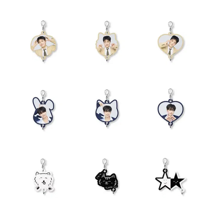 [BUNJANG] NCT Dream Jaemin Jeno Star Keychain Set / 재민제노굿즈양도