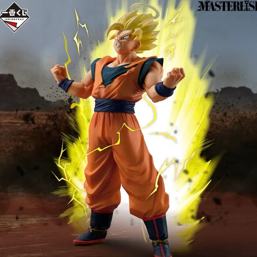 [BUNJANG] Dragon Ball Ichiban Kuji Chronicle D Super Saiyan 2 Goku Figure (Sealed) / [드래곤볼] 이치방쿠지 크로니클 D상 초사이어인2 미개봉